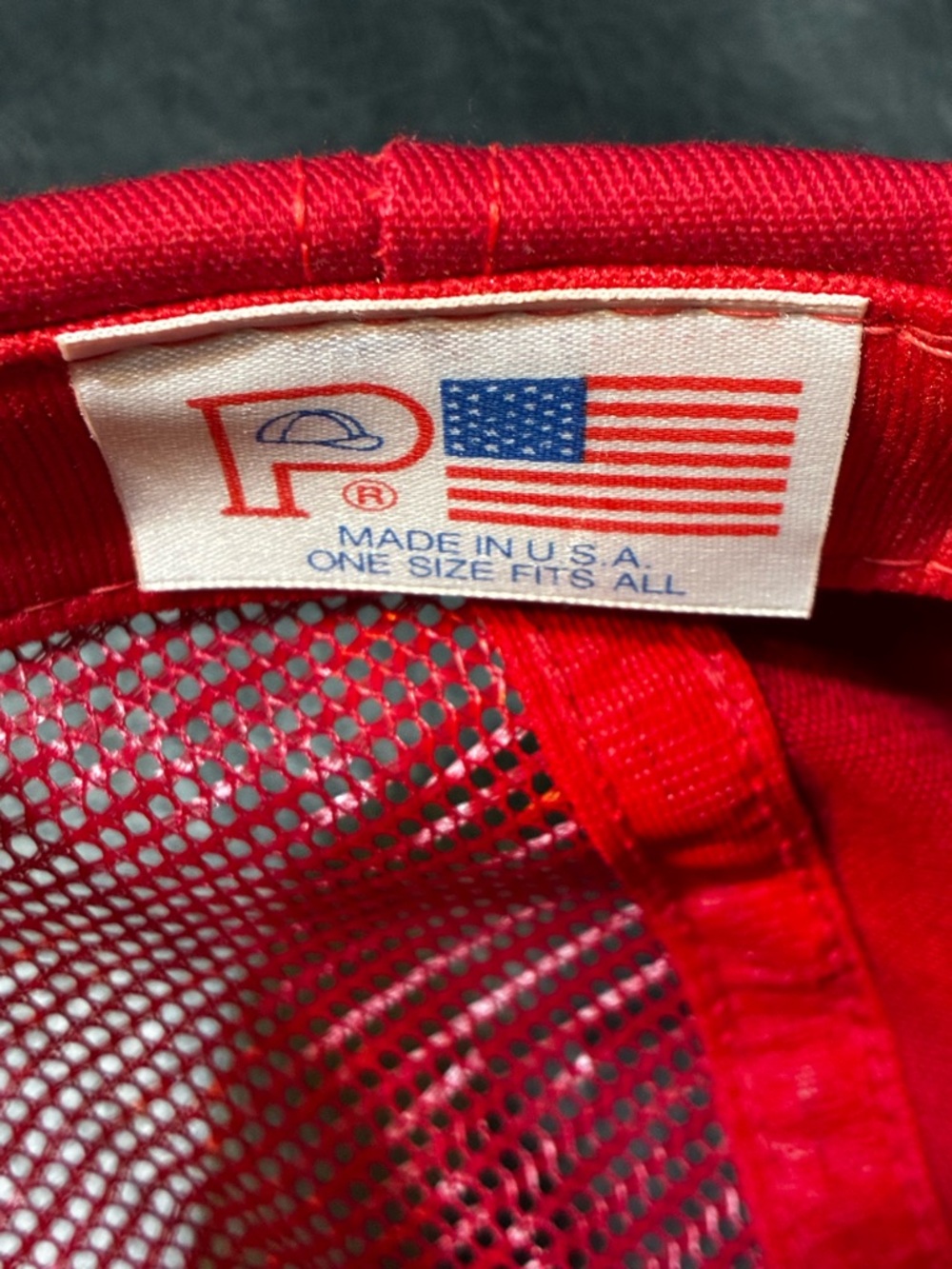 Union Pacific Embroidered Red Rope-Trim Cap - Picture 5 of 5